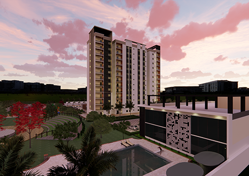 FourWalls sports amenity render 2