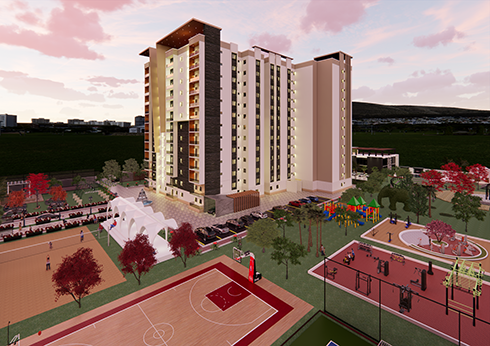 FourWalls 1 BHK floor plan